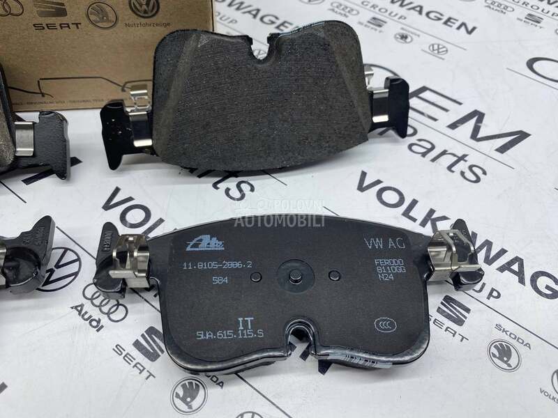 Prednje Pločice Golf 8 GTI