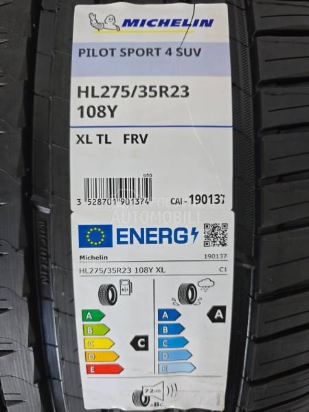 Michelin 315/30 R23 Letnja