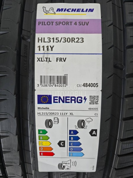 Michelin 315/30 R23 Letnja