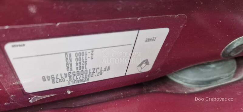 Renault Scenic 1.5dci limited
