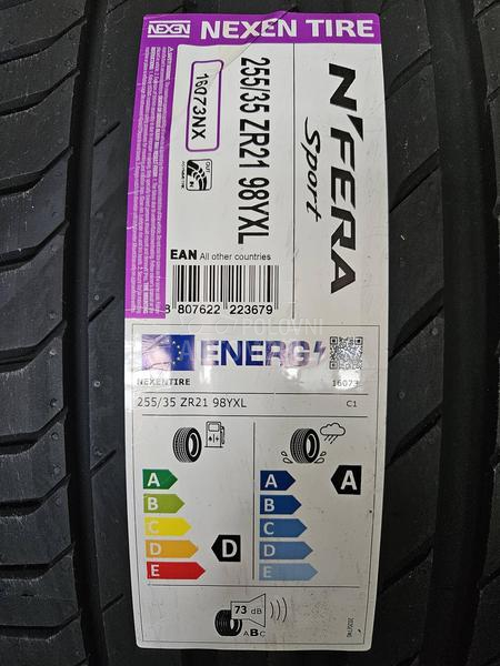 Nexen 255/35 R21 Letnja