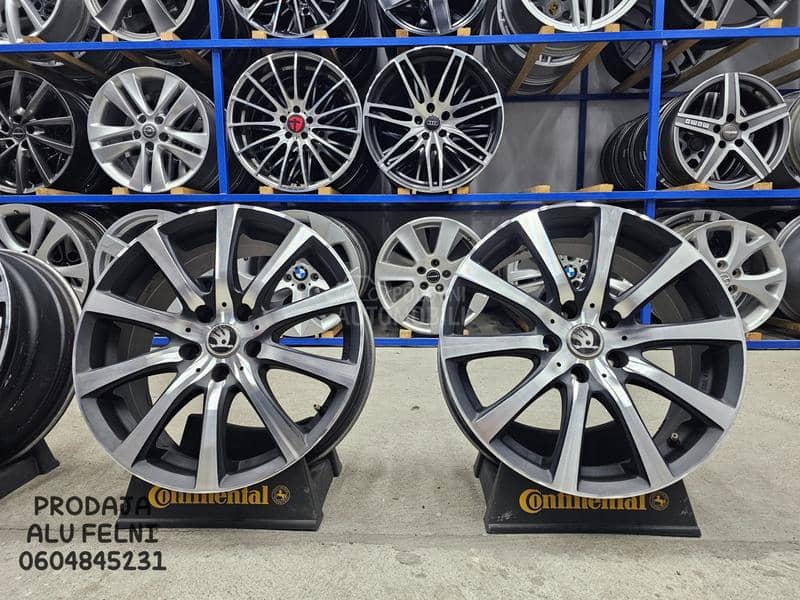 Aluminijumske felne SKODA 17" 5 x 112