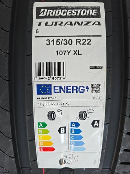 Bridgestone 315/30 R22 Letnja