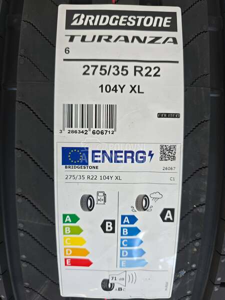 Bridgestone 315/30 R22 Letnja