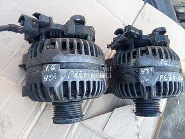 Alternator ,1,6hdi za Peugeot 307, 308, 4007 ... od 2003. do 2010. god.