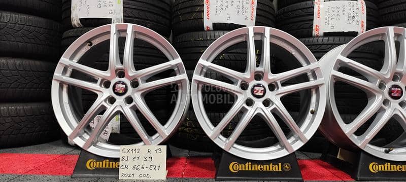 Aluminijumske felne  19" 5 x 112