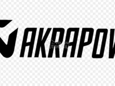 Akrapovic nalepnica NOVO  