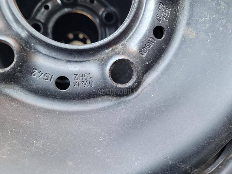 Čelične felne  15" 5 x 120