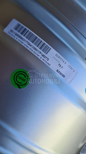 Aluminijumske felne Aversus 17" 5 x 114.3