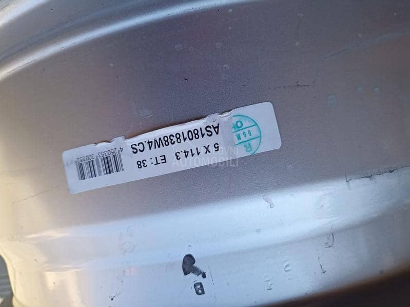 Aluminijumske felne Kia 18" 5 x 114.3