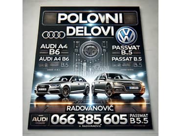 Delovi za Audi A4 b6 2004. god. 