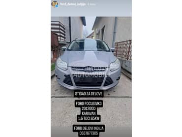 Ford Focus 2012. god. -  kompletan auto u delovima