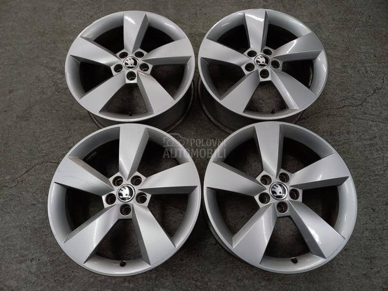 Aluminijumske felne Škoda Rapid Original 17" 5 x 100