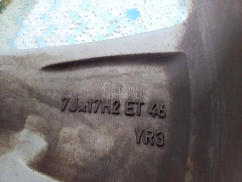 Aluminijumske felne Škoda Rapid Original 17" 5 x 100