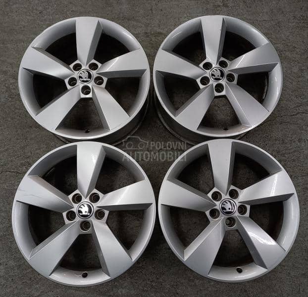 Aluminijumske felne Škoda Rapid Original 17" 5 x 100