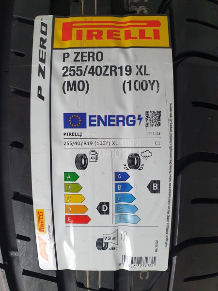 Pirelli 255/40 R19 Letnja