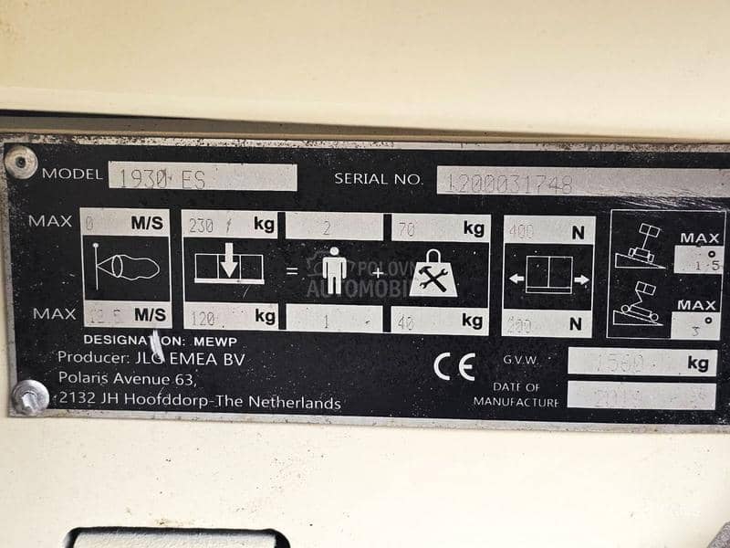 JLG 1930ES
