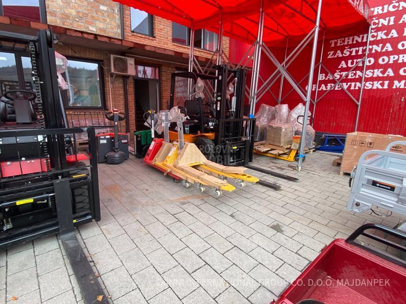 pallet truck stacker