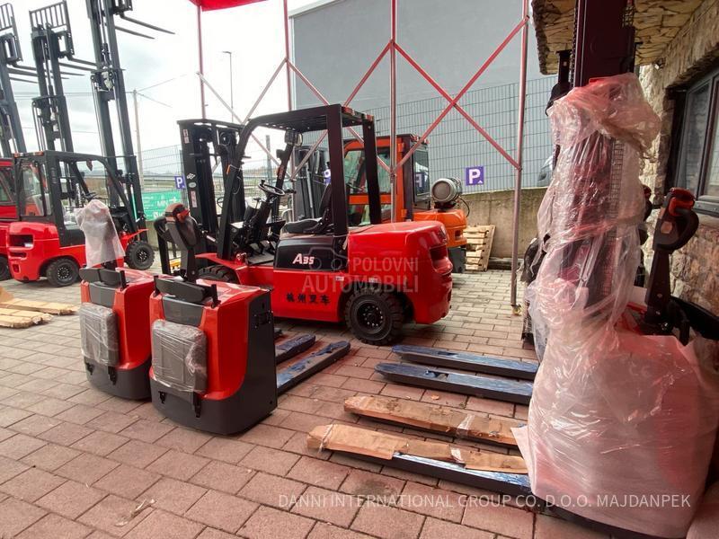 pallet truck stacker
