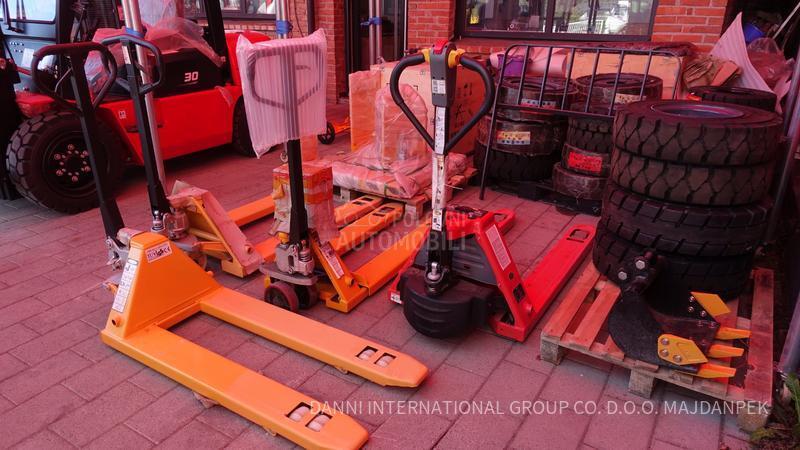 pallet truck stacker
