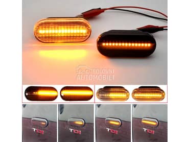 Dinamicki migavci CRNI za Seat Ibiza