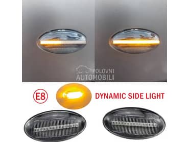 Dinamicki migavci BELI za Peugeot 307