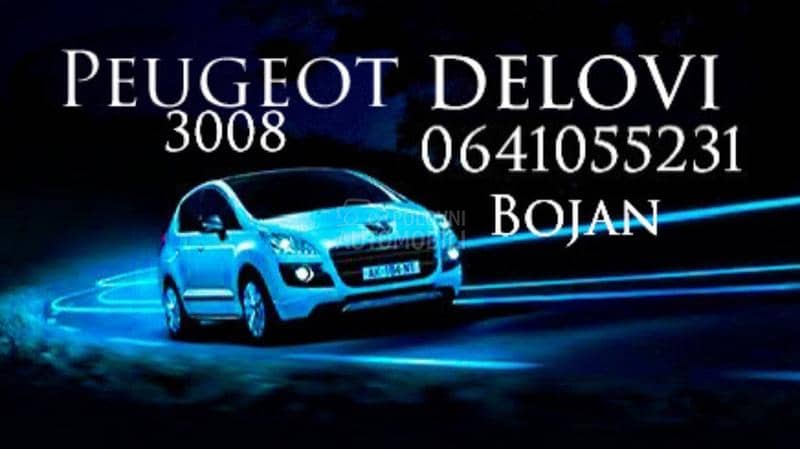 Peugeot 3008 -  kompletan auto u delovima