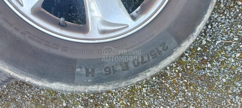 Aluminijumske felne  16" 5 x 114.3