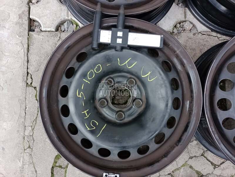 Čelične felne WW nemacka 15" 5 x 100