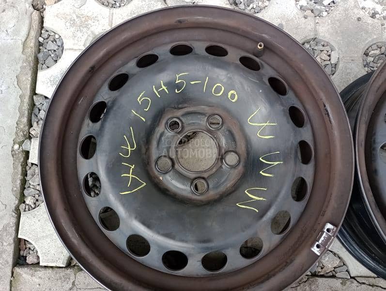 Čelične felne WW nemacka 15" 5 x 100