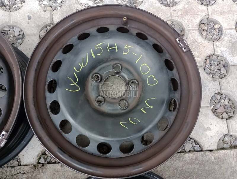 Čelične felne WW nemacka 15" 5 x 100