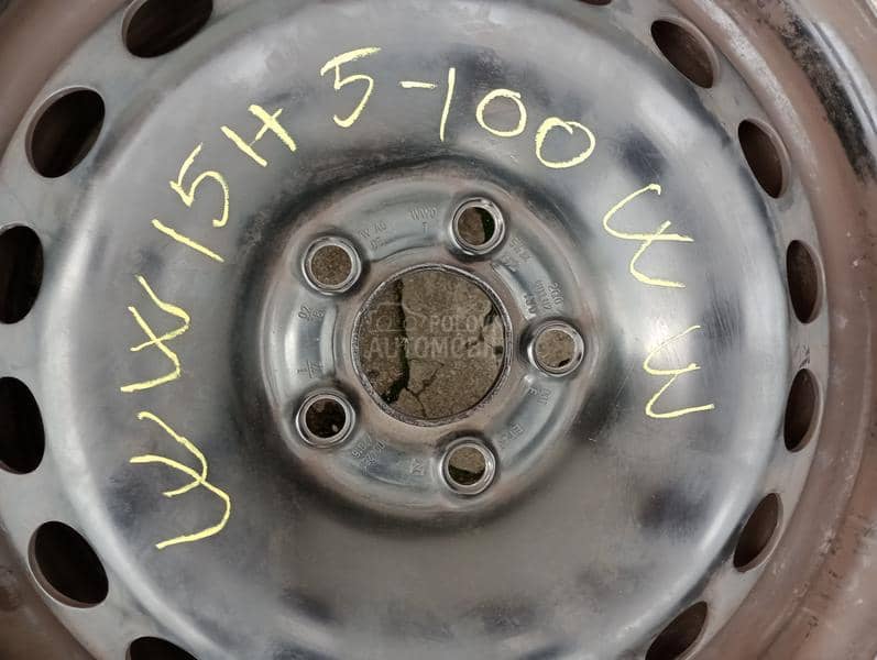 Čelične felne WW nemacka 15" 5 x 100