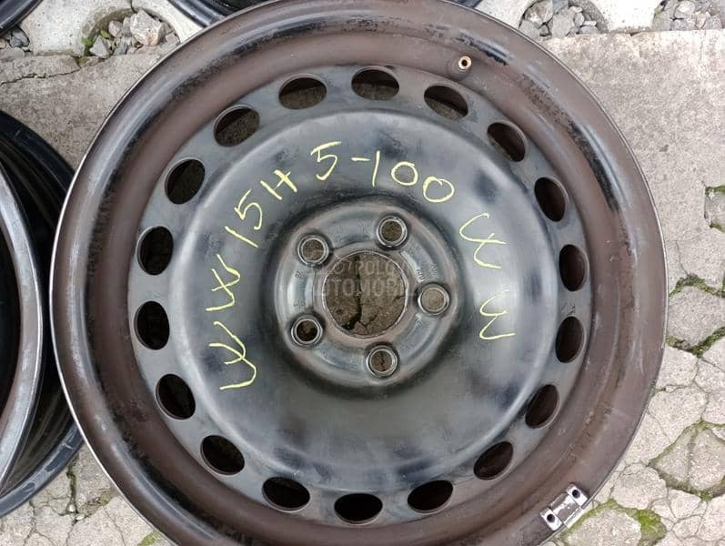 Čelične felne WW nemacka 15" 5 x 100