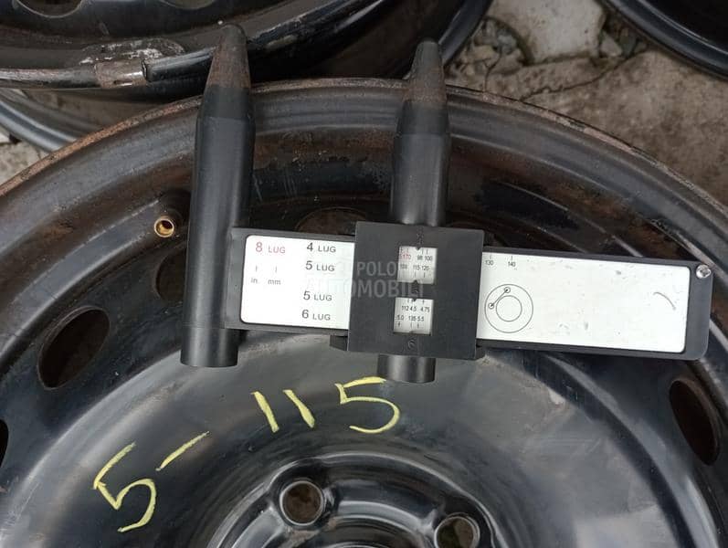 Čelične felne nemacka 16" 5 x 115