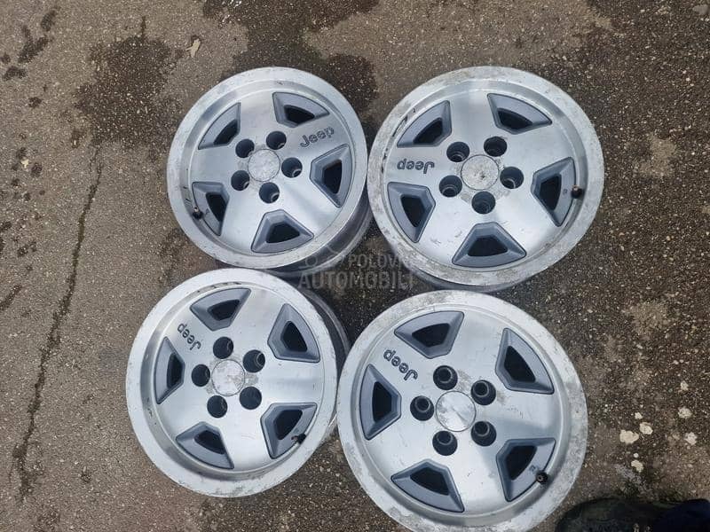 Aluminijumske felne  15" 5 x 114.3