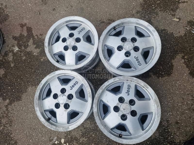 Aluminijumske felne  15" 5 x 114.3