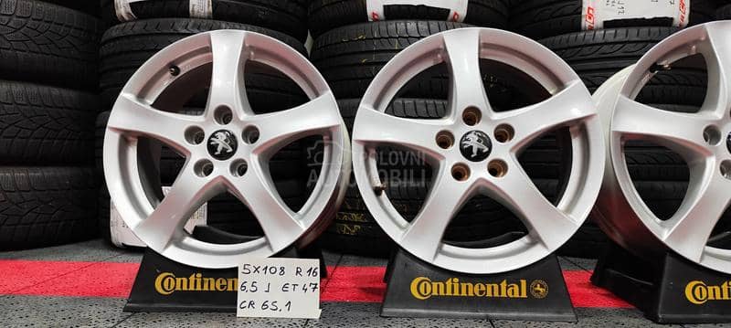 Aluminijumske felne  16" 5 x 108