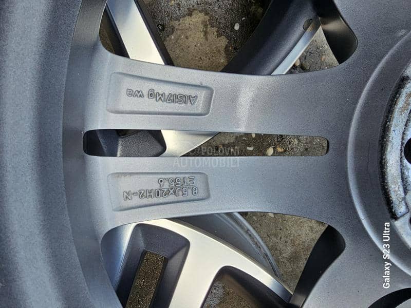 Aluminijumske felne NOV SET ORG MERCEDES 20" 5 x 112