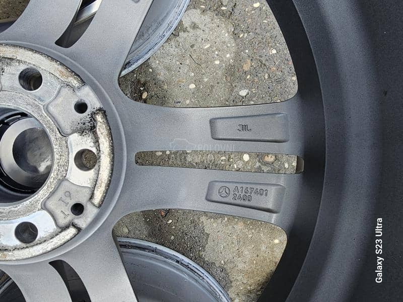 Aluminijumske felne NOV SET ORG MERCEDES 20" 5 x 112