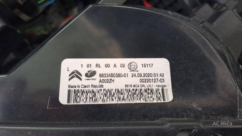 Citroen C3 1.5 BLU NAV LED USB