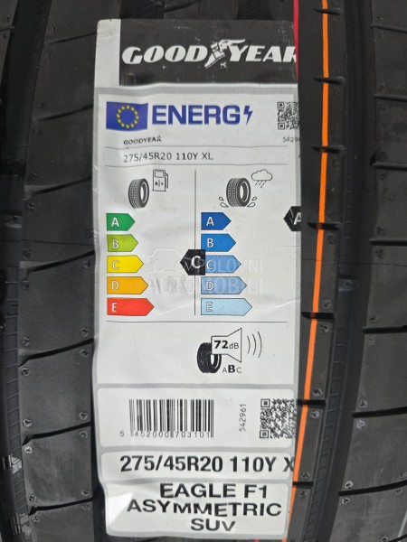 Goodyear 275/45 R20 Letnja