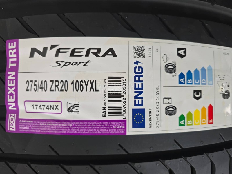 Nexen 315/35 R20 Letnja