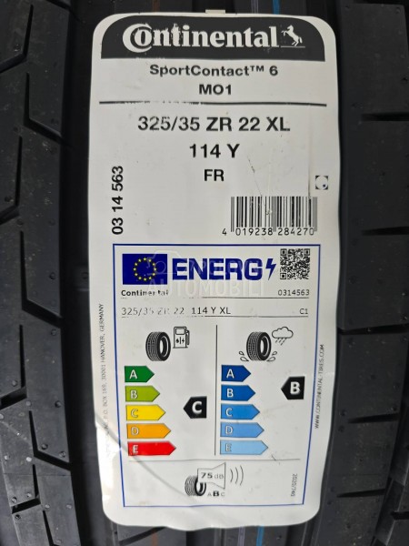 Continental 325/35 R22 Letnja