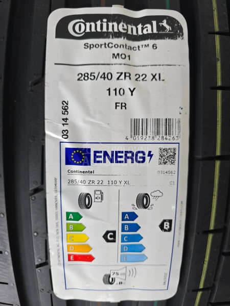 Continental 325/35 R22 Letnja