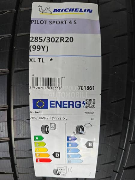 Michelin 285/30 R20 Letnja