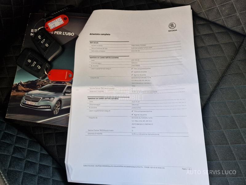 Škoda Superb 2.0TDI DSG 150 k s