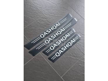 Karbon nalepnice pragova NOVO za Nissan Qashqai, Qashqai + 2