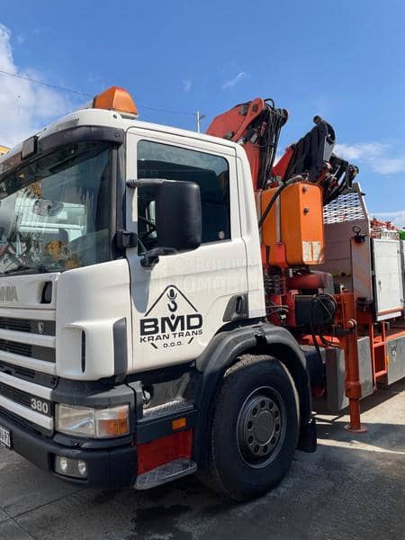 Scania P380 KRAN FASSI