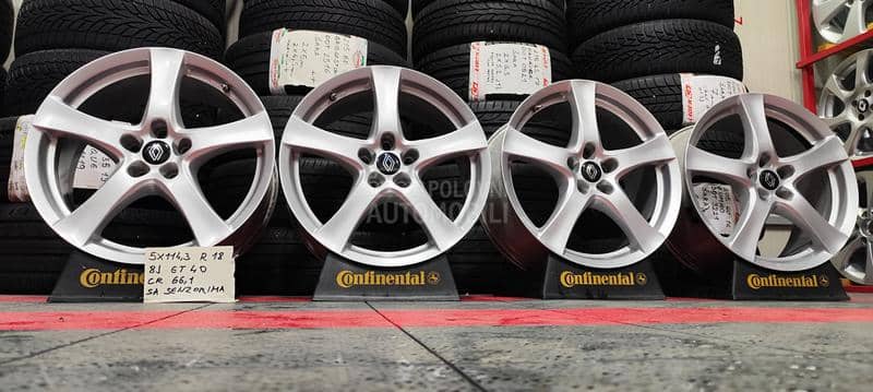 Aluminijumske felne  18" 5 x 114.3