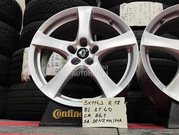 Aluminijumske felne  18" 5 x 114.3